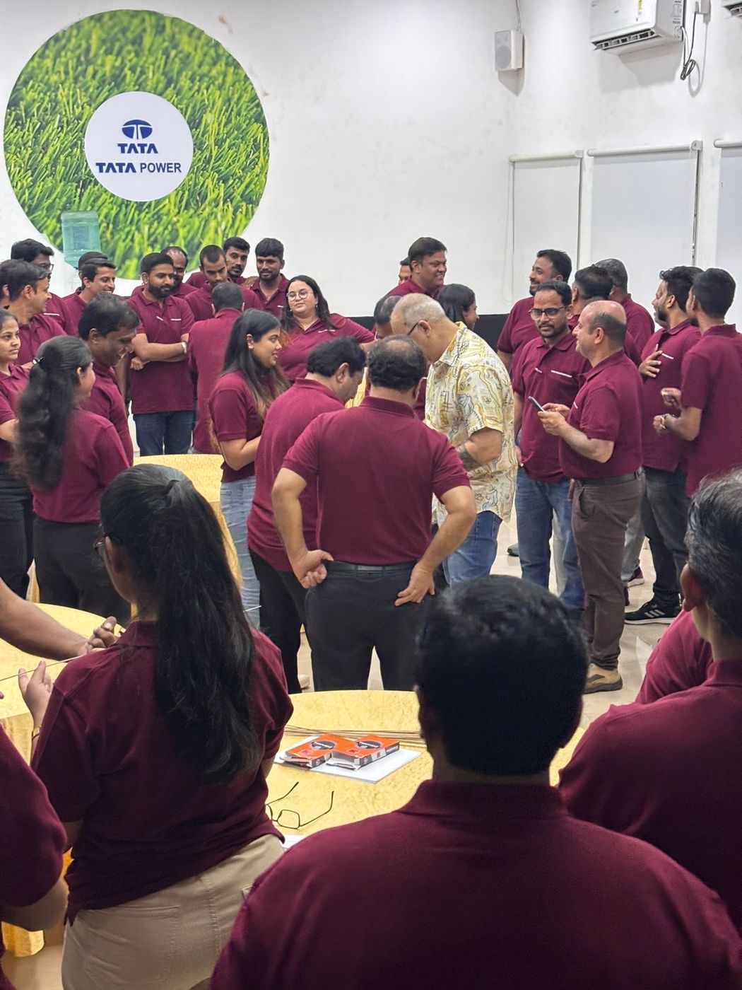 On-site corporate training engagement